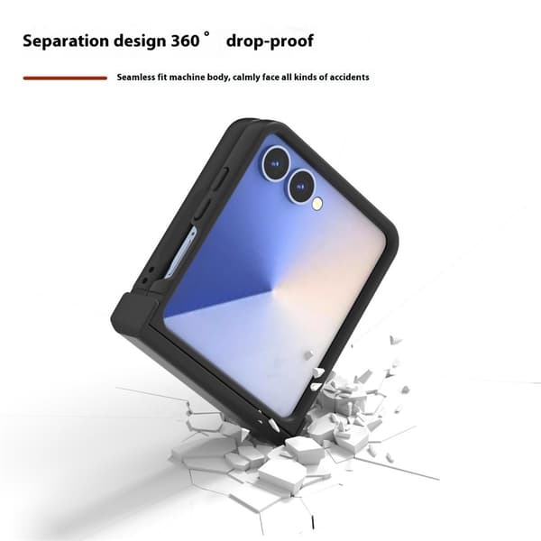 Samsung Z Flip7 ABEEL Slim Cover - Sort Sort