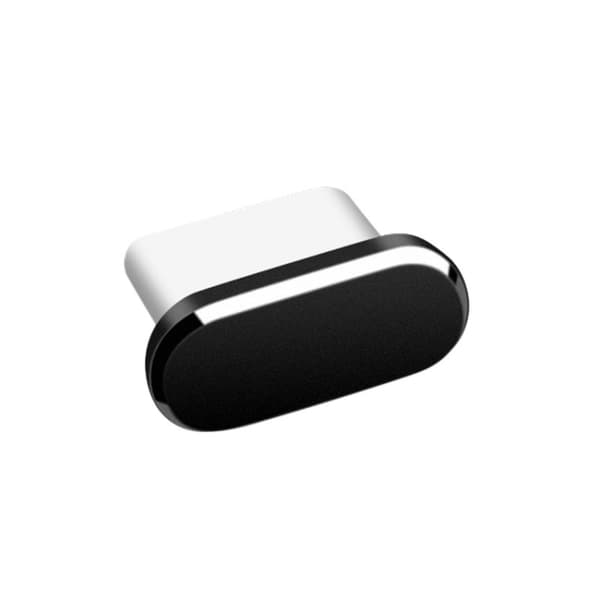 USB-C-portin pölysuoja - Musta