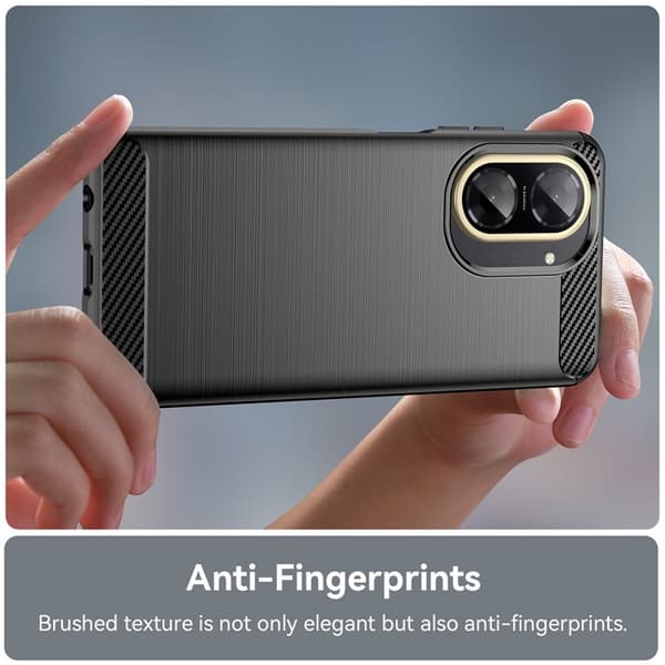 Xiaomi Redmi A5 4G Armor Carbon Cover - Flere farver Sort