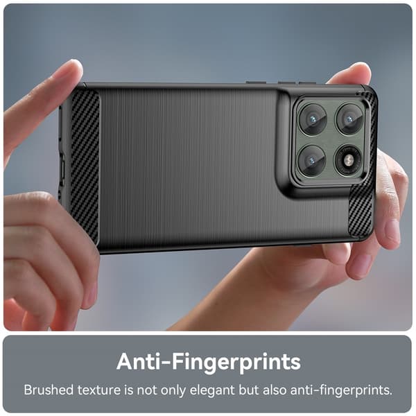 Motorola Edge 60 Pro 5G Armor Carbon Cover - Flere farver Sort