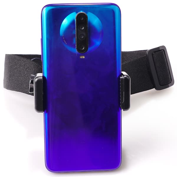 Hodebånd for GoPro-kamera og mobiltelefon