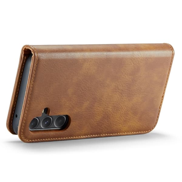 DG MING Samsung A56 5G 2-i-1 Magnetiskt Plånboksfodral - Brun