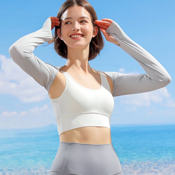 Sun Shawl Cooling Sleeves - Golf UV Sjalarmsärmar - Armskydd för kvinnor - Shawl Golf Sun Sleeves för solskydd