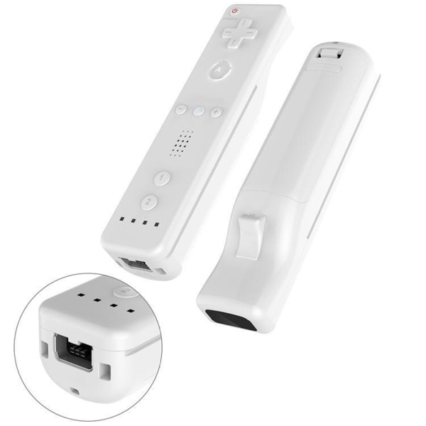 Trådlös fjärrkontroll med silikonfodral Case för Nintendo Wii spelkonsol