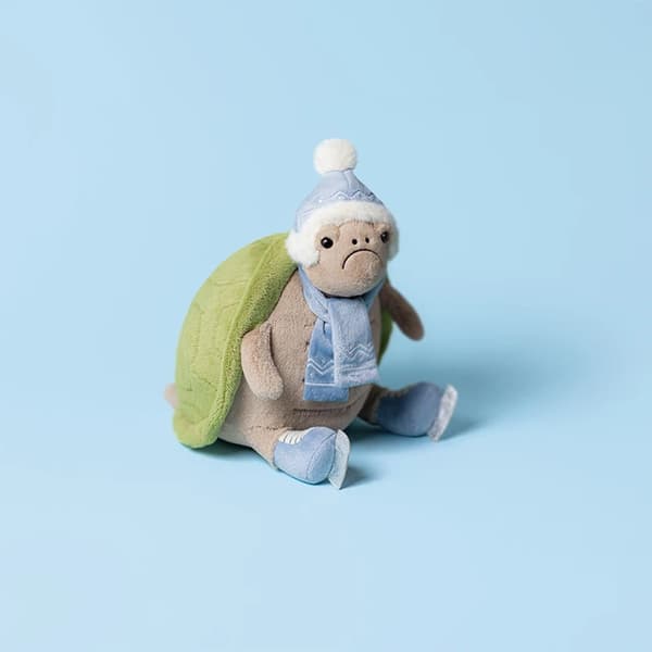 Jellycat 28cm Timmy Turtle Riding Turtle Kosedyr
