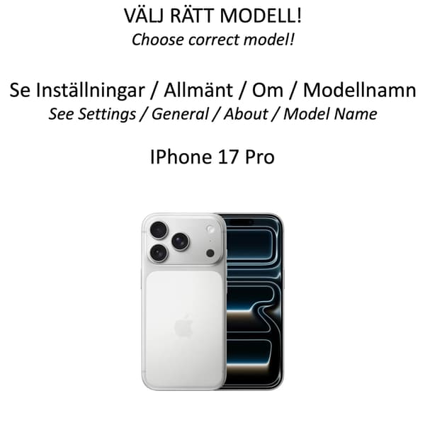 Silikon TPU-telefondeksel til iPhone 17 Pro - Mørkeblå
