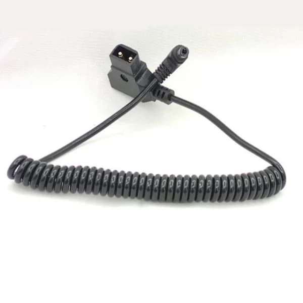 hann til rettvinklet DC 5,5x2,5 mm kabel