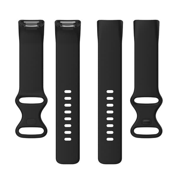 Fitbit Charge 6 svart silikonrem (S)
