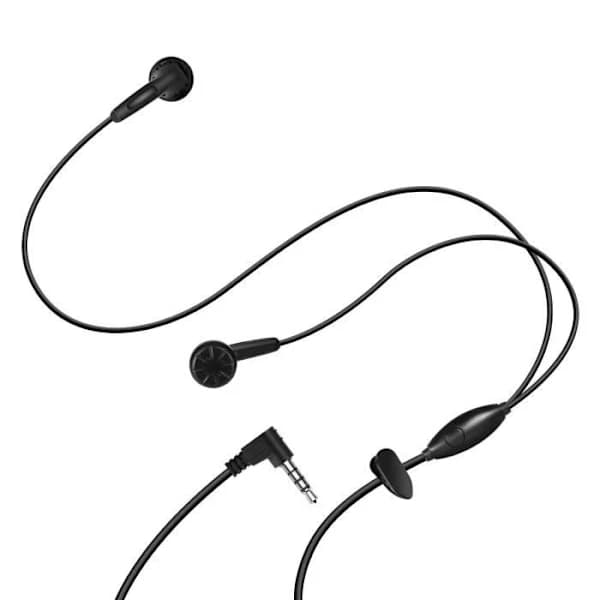 Kablede hovedtelefoner - - Jack 3.5mm - Sort - In-ear - Håndfrit sæt Sort