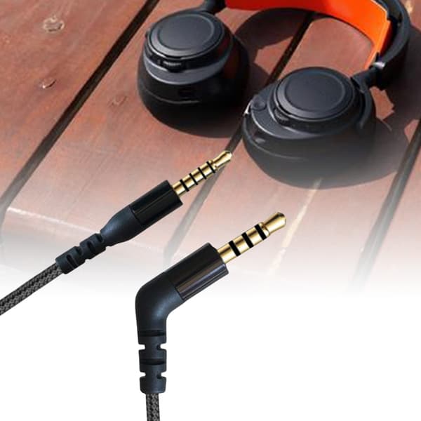 Nylon lydkabel til Arctis Nova7 og Arctis NovaPro hjemmeversion