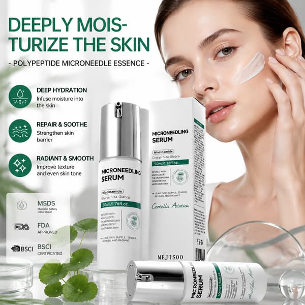Microneedling Serum för Ansiktsuppstramning och Anti-rynk