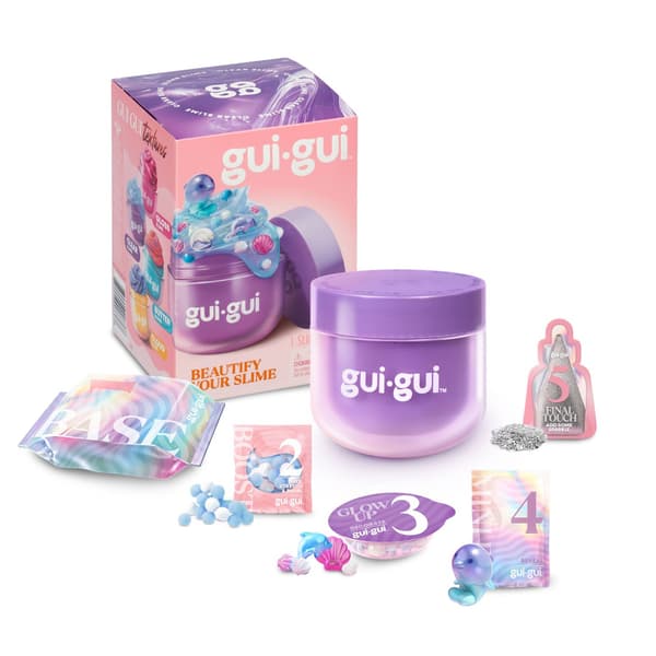 Gui Gui Slime 1-pack Smör flerfärgad