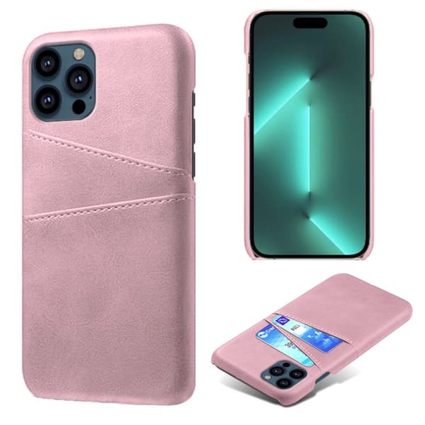 Korthållare Iphone 14 Pro Max fodral mobilskal utskärning för laddare - Blå iPhone 14 Pro Max