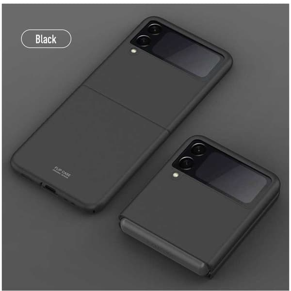 Slankt mat sort cover Samsung Galaxy Z Flip 4 Sort