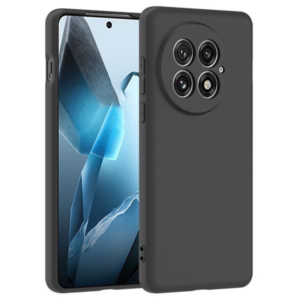 OnePlus 13 Mat Sort Ultratyndt TPU Cover - Sort Sort