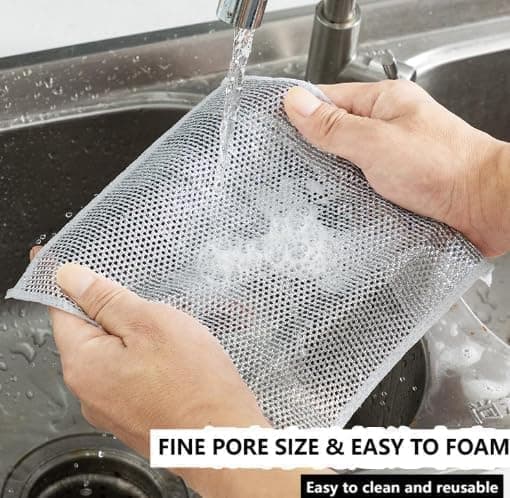 10 stk. nye multifunksjonelle stålkluter som ikke riper, multifunksjonelle