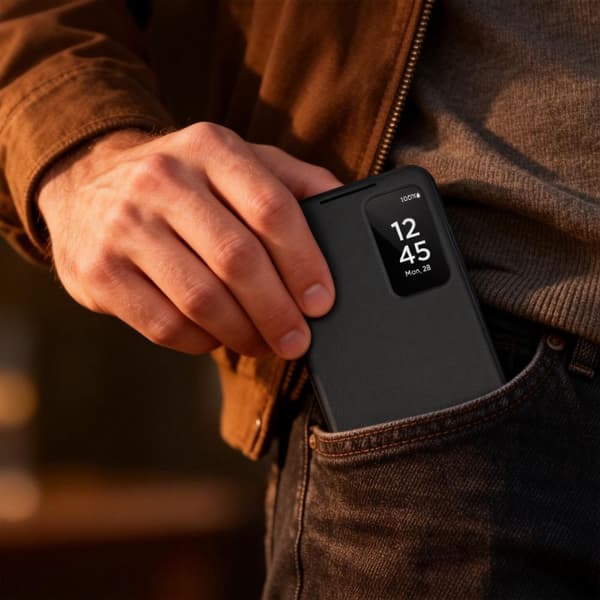 Tech-Protect Galaxy S26 Plus Cover Smart Wallet Sort
