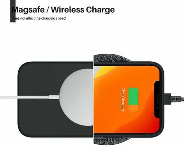 iPhone 17e / iPhone 16e - Matt TPU Mjukt Fodral - Svart