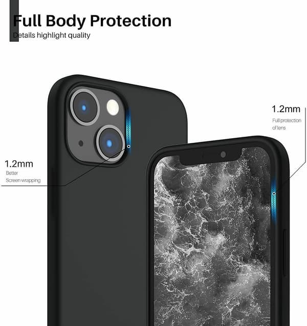 iPhone 17e / iPhone 16e - Matta TPU-suojakuori - Musta