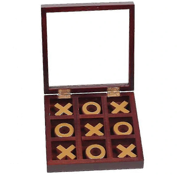 Solid Tre Tic-tac-toe Brettspill, Leker for Barn (1 Sett)