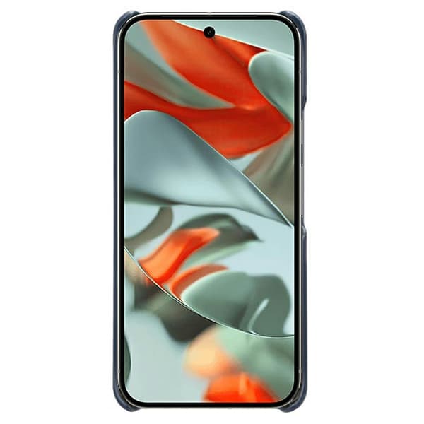 Google Pixel 10 Pro XL PU-läderfodral med korthållare - Blå Blå