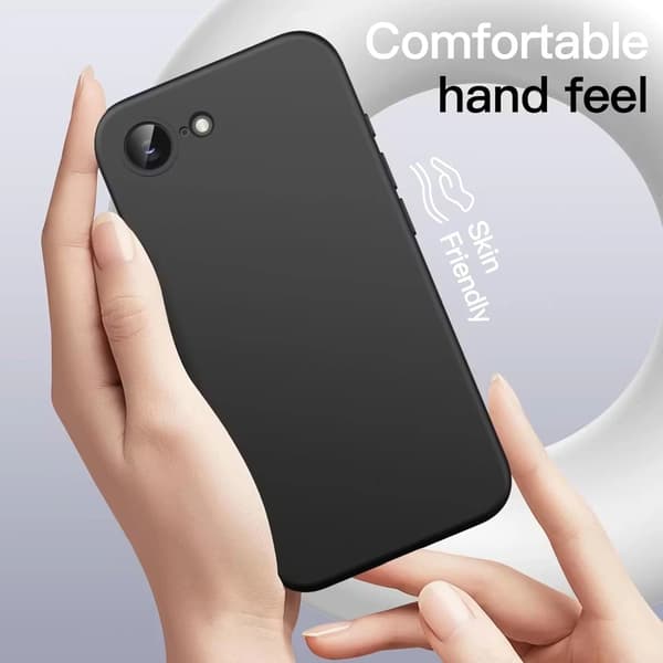 iPhone 17E Sort Mat Hardcase