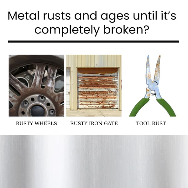 Rustfjerner, bil-, dæk- og metalrens, multifunktionel rustbeskytter, smøremiddel til løse skruer.