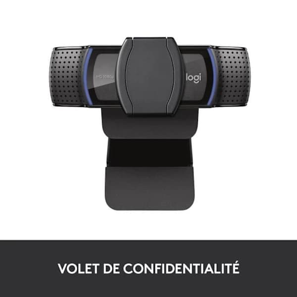 Webkamera - Full HD 1080p - Logitech - C920 S - Sisäänrakennettu mikrofoni
