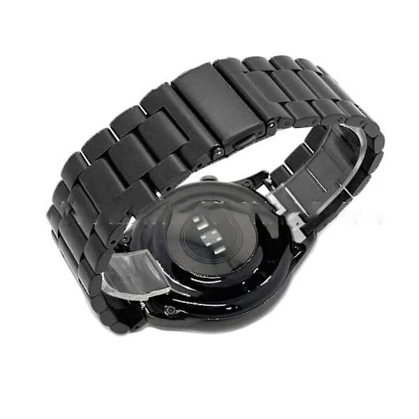 Justerbar rem i rosafarget rustfritt stål til Garmin Venu 2 Plus