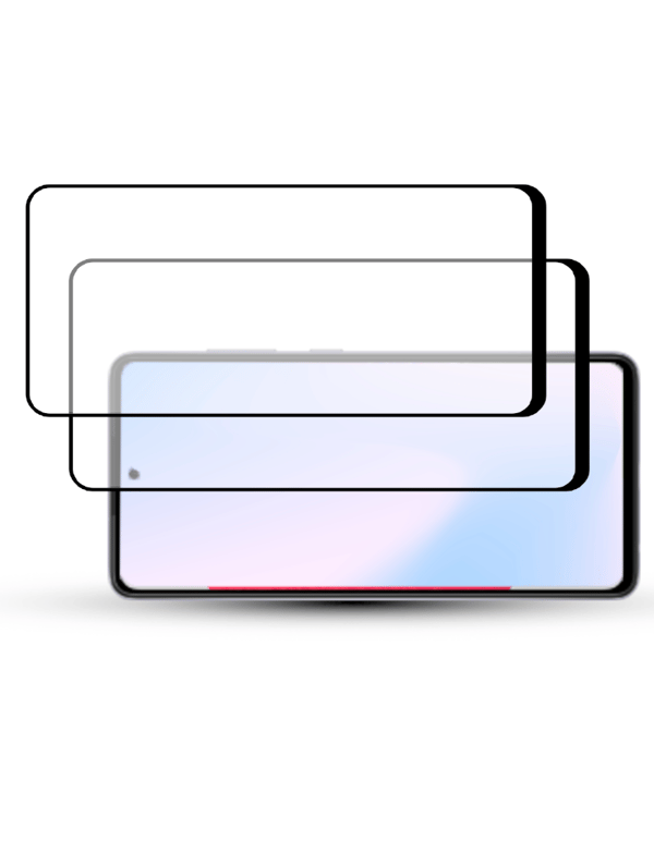 2-pack Samsung A52 Skärmskydd - Härdat Glas 9H - Superkvalitet 3D