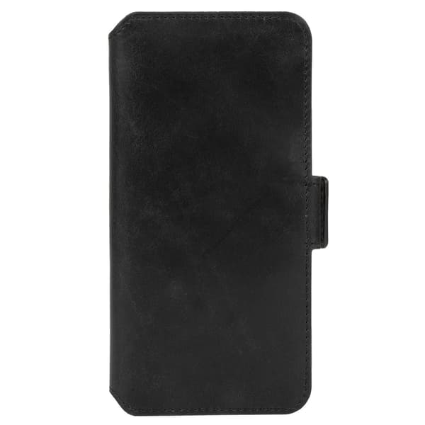Premium Samsung Galaxy S21 FE Læderpung - SVENSK DESIGN - ÆGTE LÆDER Sort