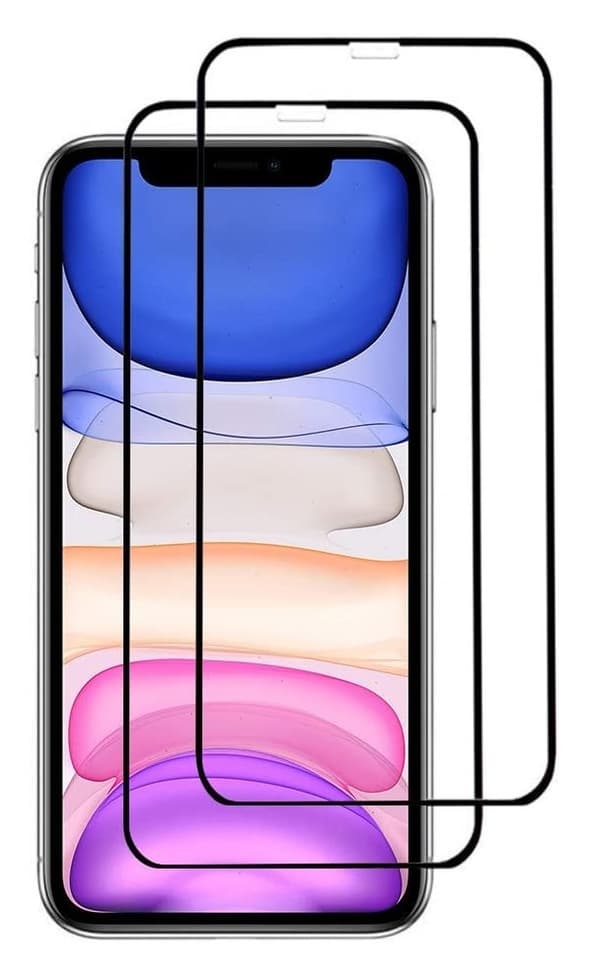 [2-pack] iPhone 12 Mini Skärmskydd i Härdat Glas med Full Täckning
