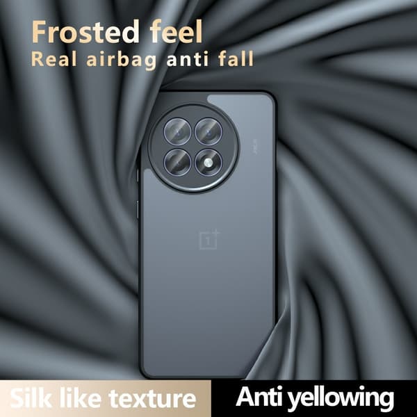 TPU-telefonfodral baksida för OnePlus 13R - Svart