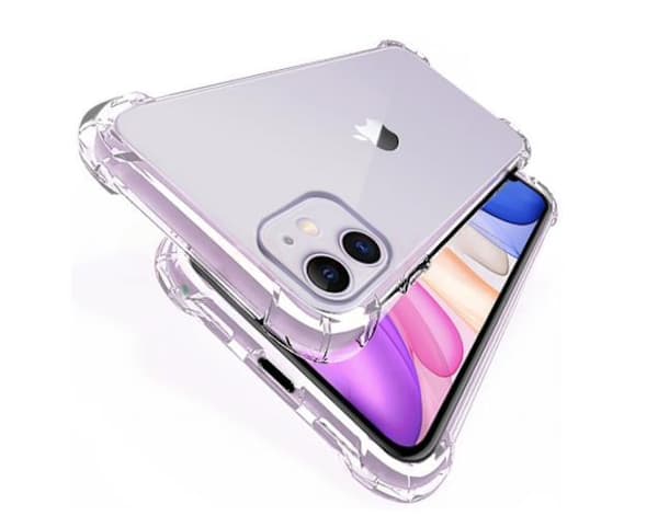 iPhone 12 Pro Max - Silikoninen iskunkestävä kotelo, erittäin iskunkestävä, läpinäkyvä