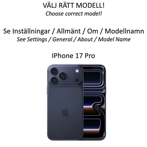 Silikon TPU-telefondeksel til iPhone 17 Pro Max - Rosa