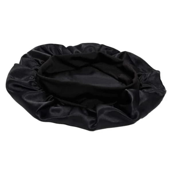 Sovhuva - Satin Bonnet - Sovhuva Svart One Size svart