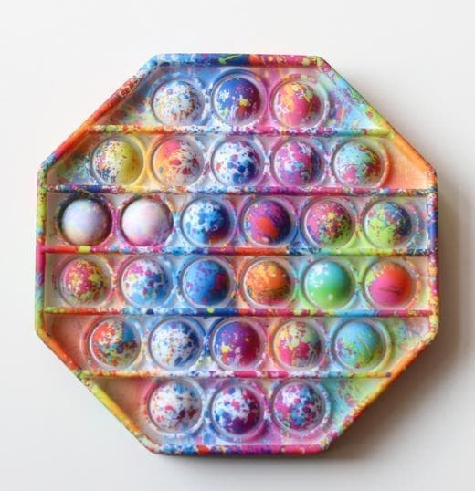 Speciel Camouflage Popit Fidget Pop It - CE Godkendt 3 Farver Model 1 Model 1
