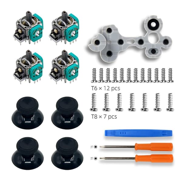 Ersättnings-3D-analog joystick-sensor för Xbox-serien S-X-kontrollspeltillbehör