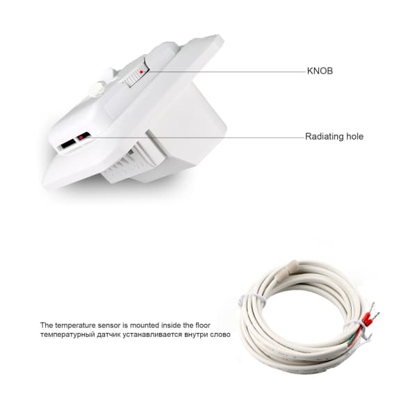 M59 Gulvvarme Elektronisk termostat temperaturstyring