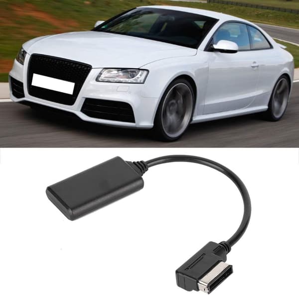 5-12V lydkabel, Bluetooth 5.0 AUX musikgrænsefladeadapter lydkabel til AMI MMI MDI