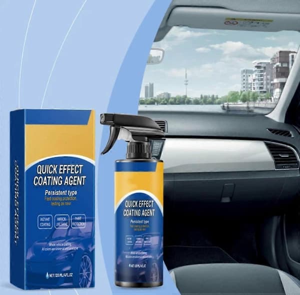 Avansert hurtigvirkende beleggspray for bil, multifunksjonell bilbeleggspray 2pcs