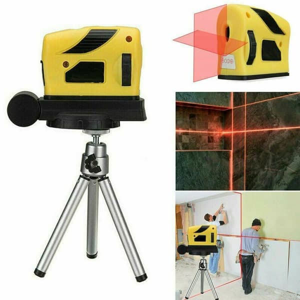 4 i 1 Laser Nivåmåler Åndedrettsnivå Krysslaserlinjelaser