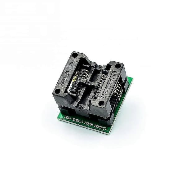 1 stk. SOP8 til DIP8 SOP8 Drej DIP8 SOIC8 til DIP8 IC-sokkel Programmeringsadapter Sokkel til Bred 200Mil
