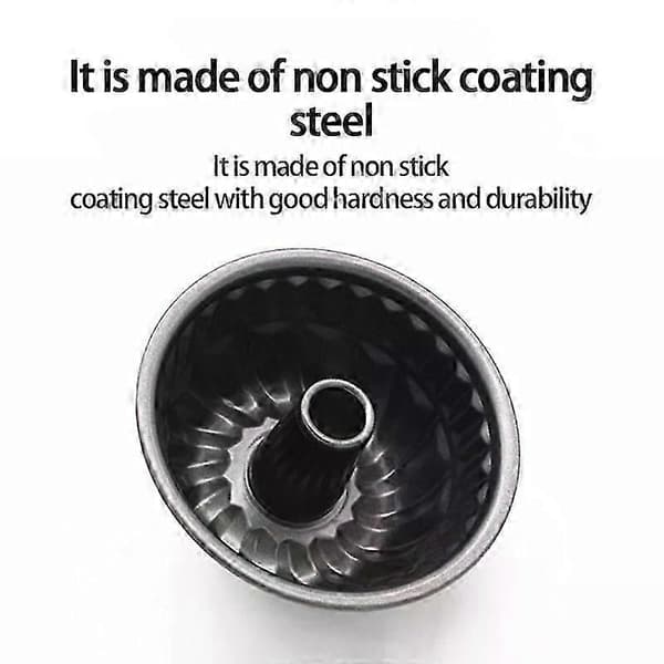 Dropship! Non-Stick Metal Bageform Rund Kageform Bageudstyr Kulstofstål Kageforme Donut Hulform Køkkentilbehør
