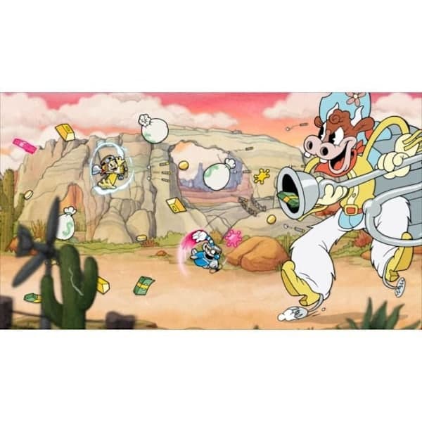 Cuphead fysiska utgåva Switch-spel
