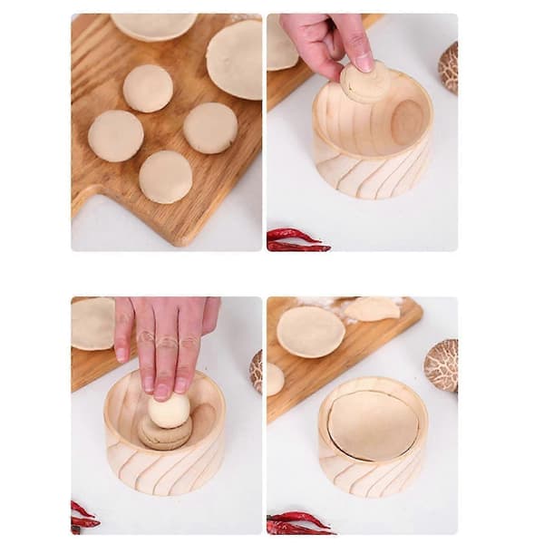 Dumpling Press Værktøj Køkken Gadgets Hånd Tærte Maker til Restaurant Fest Hjem