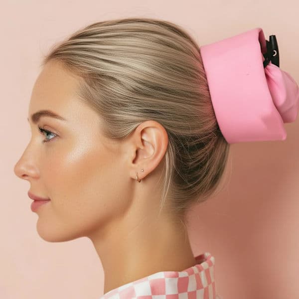 Krone Vaske Brusehætte, Hestehale Brusehætte, Vandtæt Hår Cover til Hestehale, Elastiske Genanvendelige Badehatte til Kvinder