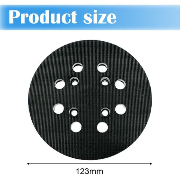 125 mm slibeskive til Bosch PEX-serien - Medium hårdhed - Komplet tilbehørssystem - Nem installation