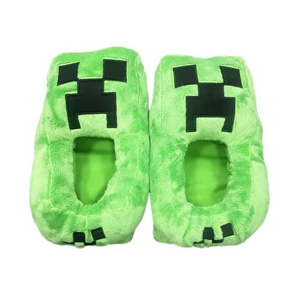 Minecraft Tohvelit Vihreä (20-36) Vihreä