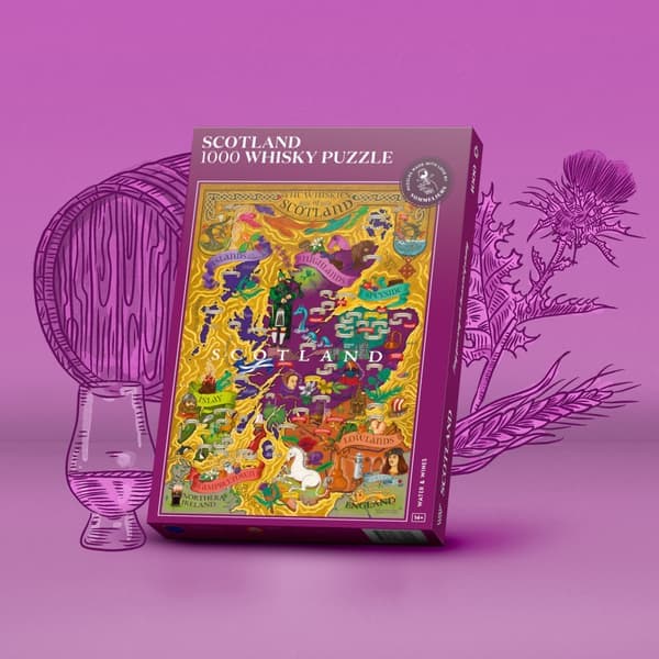 Whisky-pussel - Skottland